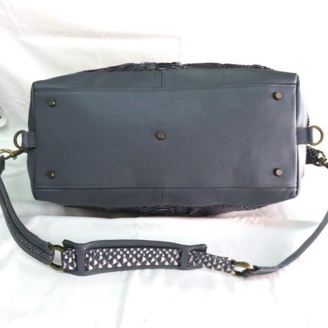 SH 美品 人気 WEL 本物 パイソン 2WAYバッグ ミニボストンバッグ 