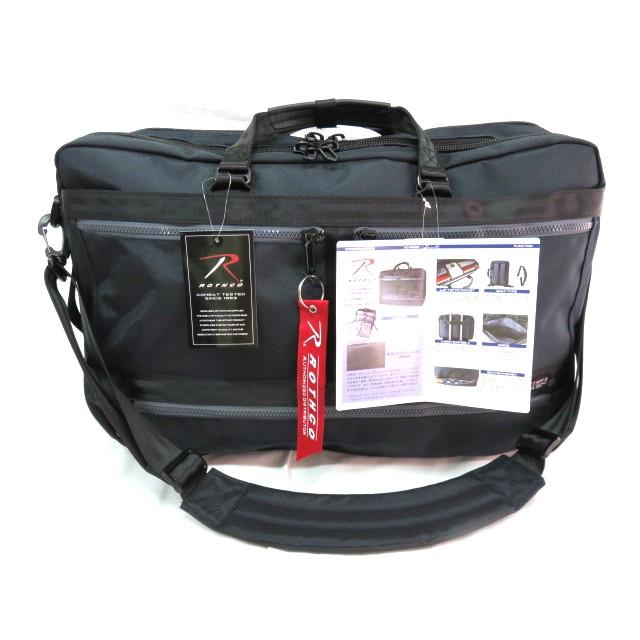 HP 35％OFF 新品 ROTHCO ロスコ 3WAY 多機能 ガーメント付き ビジネス 