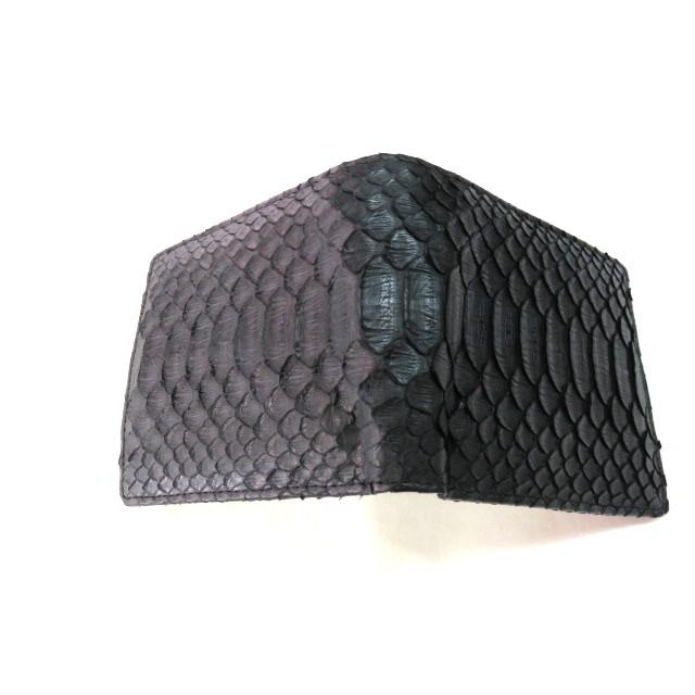 LP 新品 高級 RODANIA ロダニア 本物 クロコダイル 二つ折り財布 