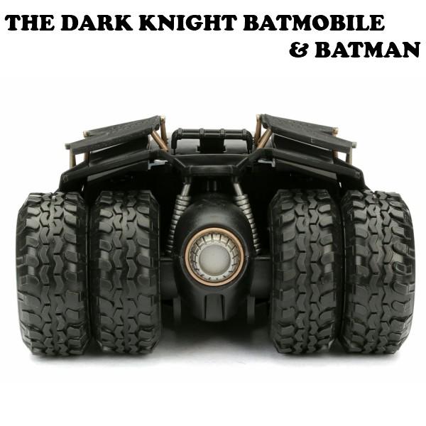 Jada バットモービル ミニカー 2008 バットマン フィギュア 付き
