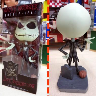 ナイトメアビフォアクリスマス ジャック ジャンボ首振り人形 バブル