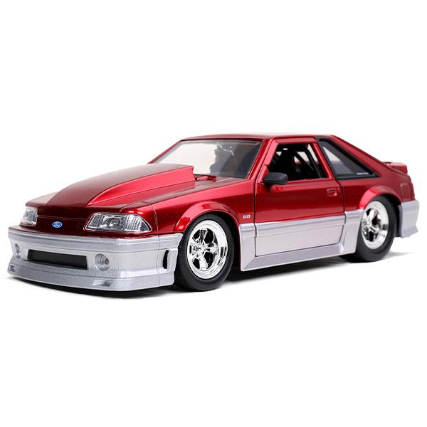 Jada フォード マスタング gt ミニカー アメ車 レッド 1/24 ダイ
