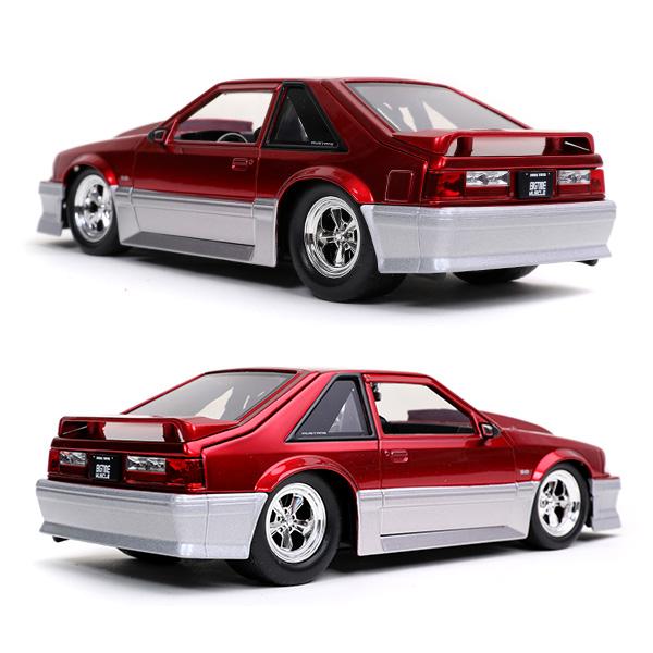 Jada フォード マスタング gt ミニカー アメ車 レッド 1/24 ダイ