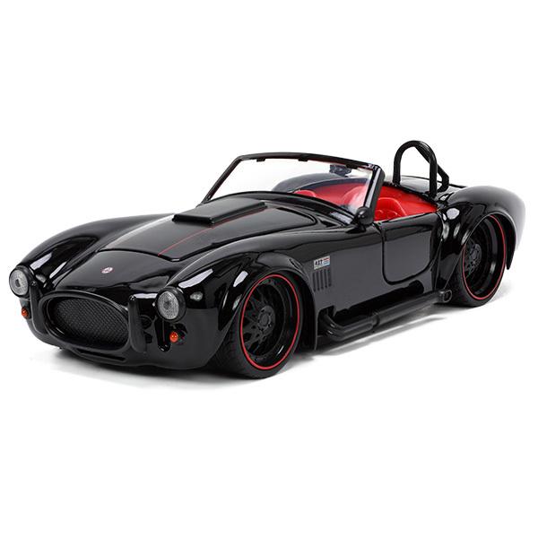 Jada JADATOYS 1/24 BTM 1965 SHELBY COBRA 427 S/C BLACK