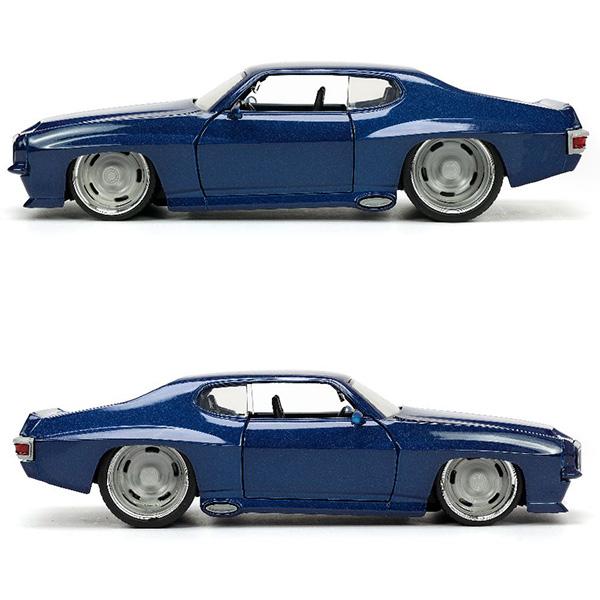 ポンティアック gto 1971 ミニカー アメ車 JADA TOYS 1:24 BTM 1971 Pontiac GTO ダイキャストカー 旧車 マッスルカー アメリカン雑貨 アメトイ｜funandfunny｜07