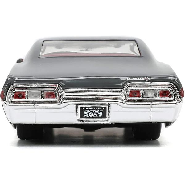 【箱付き】1:24 アメ車　ミニカー　セット Jada 1/24 箱入り ミニカー 1967 CHEVROLET IMPALA グレー