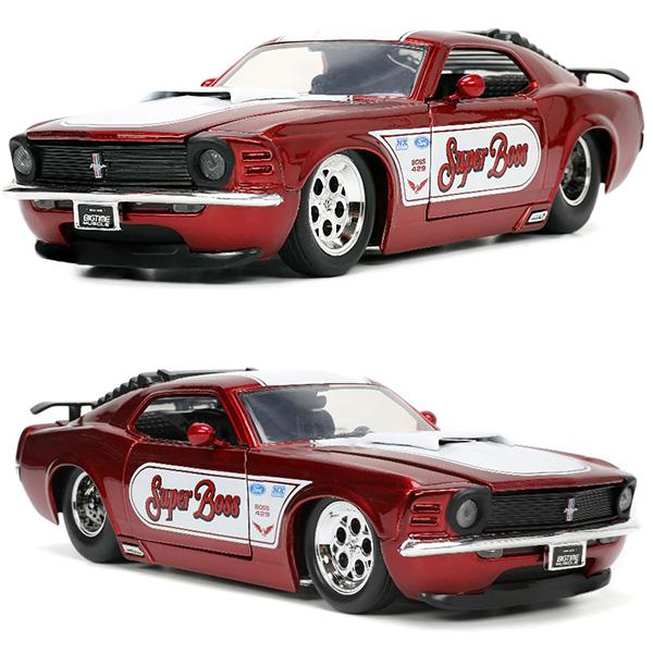 フォード マスタング 1970 ミニカー アメ車 1/24 JADA TOYS 1:24 BTM 1970 Ford Mustang Boss 429 ダイキャストカー 旧車 マッスルカー アメリカン雑貨｜funandfunny｜03