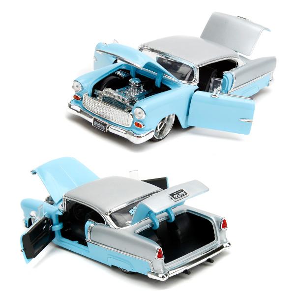 Jada シボレー ベルエア 1955 ミニカー アメ車 1/24 ダイキャストカー