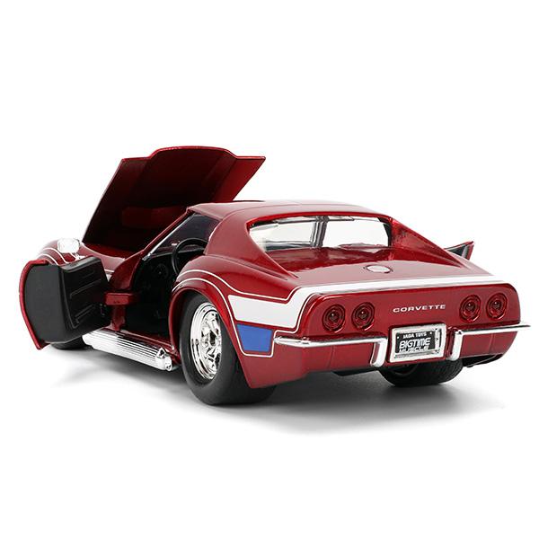 Jada ミニカー アメ車 1969 シボレー コルベット JADATOYS 1:24 BTM