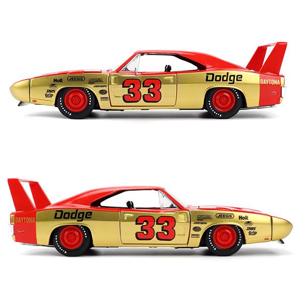 jada toys 1969 ダッジ チャージャー デイトナ Amazon.com: Jada Toys Big Time Muscle 1:24 1969 Dodge