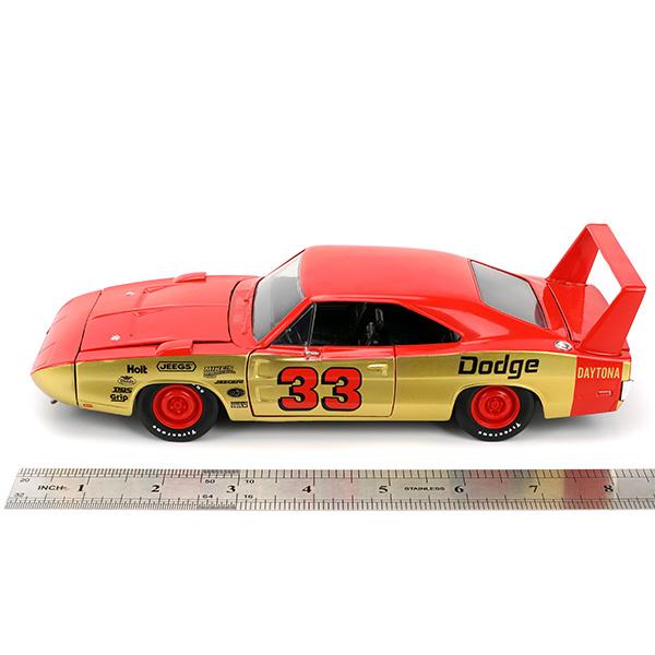 Jada ミニカー アメ車 1969 ダッジ チャージャー デイトナ レッド