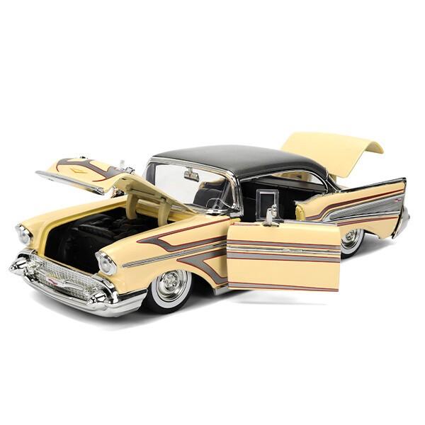 Jada シボレー ベルエア 1957 ミニカー 1/24 アメ車 旧車 ダイキャスト