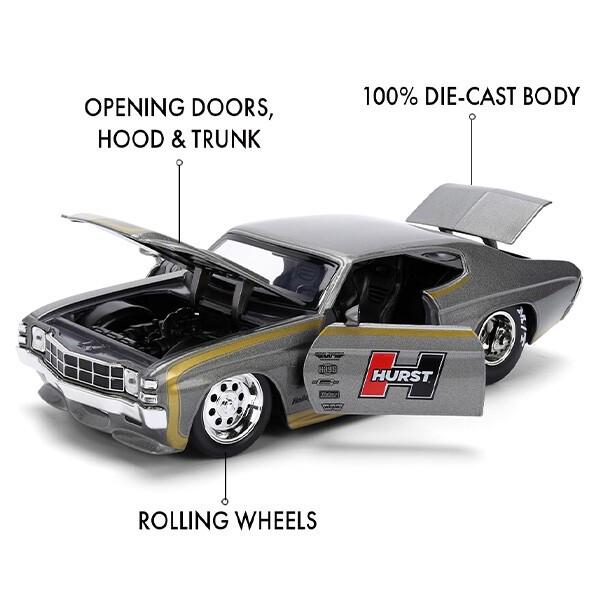 Jada シボレー シェベル ss 1971 ミニカー 1/24 アメ車 旧車 ダイ