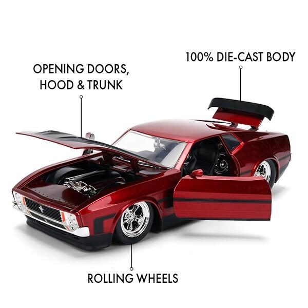 Jada フォード マスタング 1973 ミニカー 1/24 アメ車 旧車 ダイ