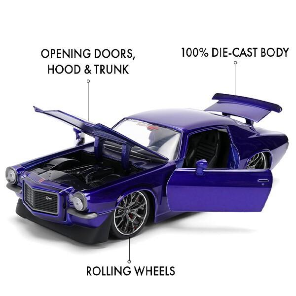 Jada シボレー カマロ 1971 ミニカー 1/24 アメ車 旧車 ダイキャスト