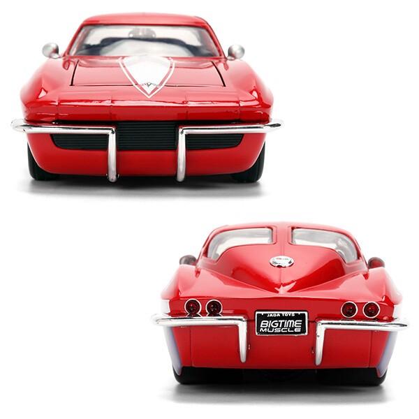 Jada シボレー コルベット 1963 ミニカー 1/24 アメ車 旧車 ダイ