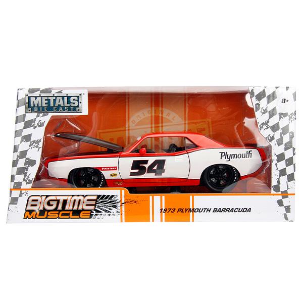 Jada プリムス バラクーダ 1973 ミニカー アメ車 1/24 JADATOYS 1:24