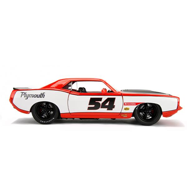 Jada プリムス バラクーダ 1973 ミニカー アメ車 1/24 JADATOYS 1:24