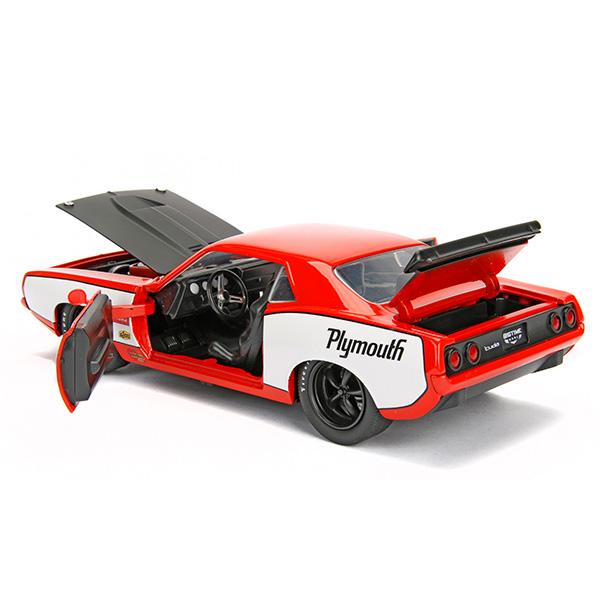 Jada プリムス バラクーダ 1973 ミニカー アメ車 1/24 JADATOYS 1:24
