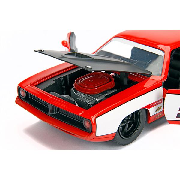 Jada プリムス バラクーダ 1973 ミニカー アメ車 1/24 JADATOYS 1:24