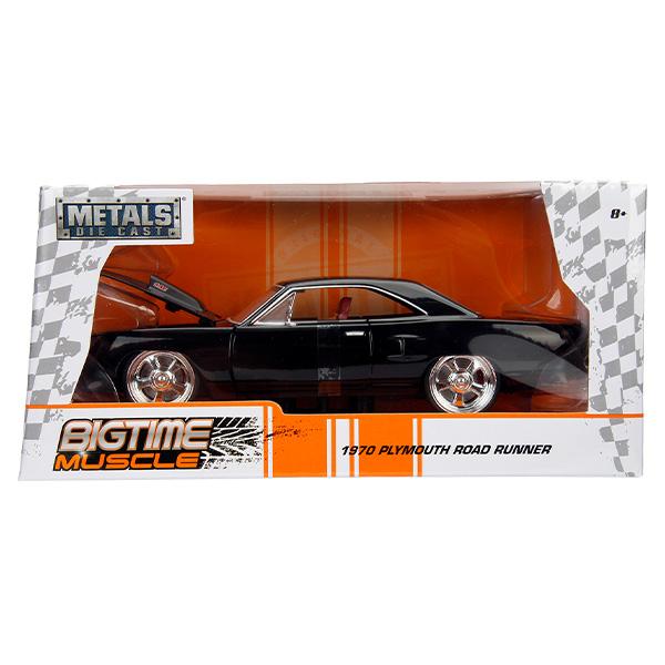 Jada ミニカー アメ車 プリムス ロードランナー 1/24 ダイキャストカー