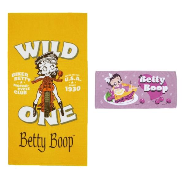 BETTY BOOP（ベティ ブープ） ベティーブープ バスタオル＆フェイス