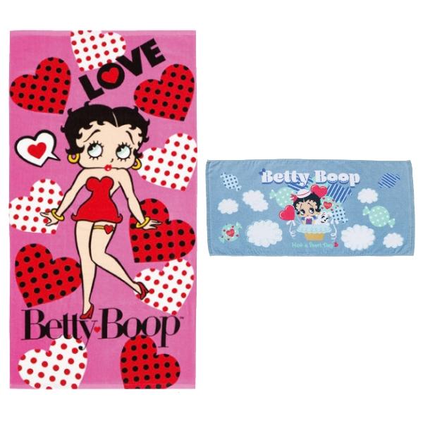 BETTY BOOP（ベティ ブープ） ベティーブープ バスタオル＆フェイス