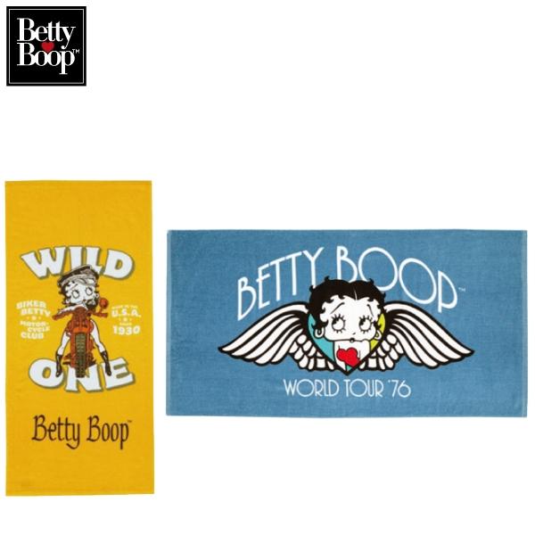 BETTY BOOP（ベティ ブープ） バスタオル フェイスタオル 2枚 セット