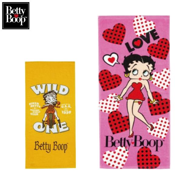 ベティブープ バスタオル フェイスタオル 2枚 セット ベティちゃん グッズ アメリカン雑貨 アメリカ雑貨 大判 BETTY BOOP キャラクター 綿 コットン かわいい | BETTY BOOP | 10