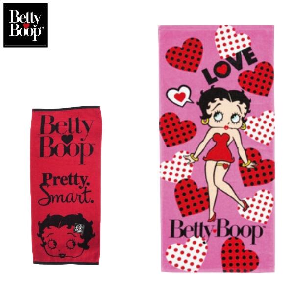 ベティブープ バスタオル フェイスタオル 2枚 セット ベティちゃん グッズ アメリカン雑貨 アメリカ雑貨 大判 BETTY BOOP キャラクター 綿 コットン かわいい | BETTY BOOP | 12