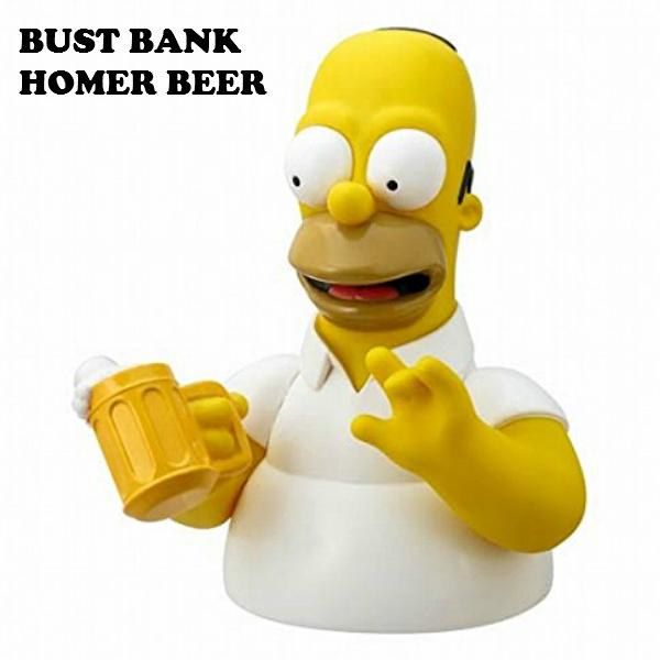 The Simpsons（ザ シンプソンズ） ホーマー ビール フィギュア貯金箱