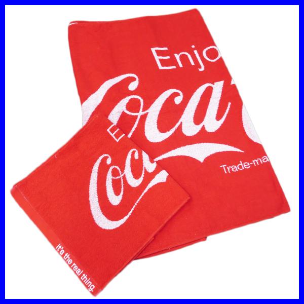 Coca Cola 【Coca Cola】コカコーラバスタオル 75 x 150cm