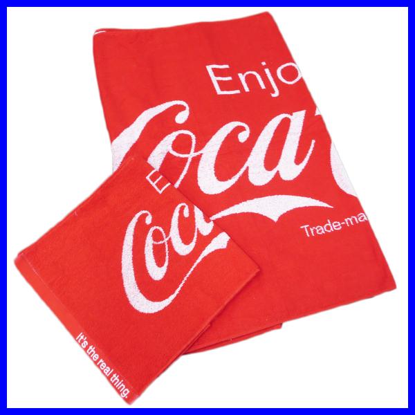 【Coca Cola】コカコーラバスタオル　75 x 150cm コットン100% 綿　大判　ビーチタオル　レット　正規品　コカ・コーラロゴ　｜funandfunny｜07