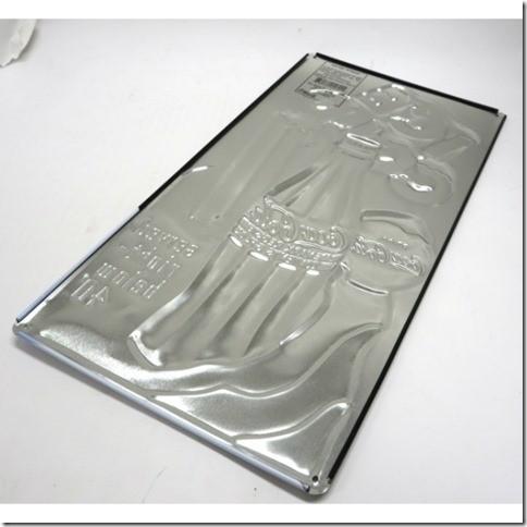 Coca-Cola メタルサイン Coca Cola（コカコーラ） エンボスメタルサイン COKE 40 DEGREES