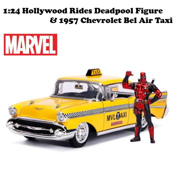 Jada デッドプール ミニカー タクシー1/24 フィギュア 車 JADATOY 1/24