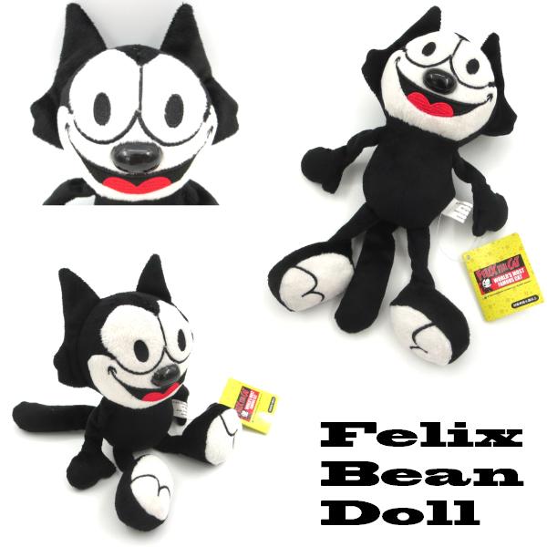フィリックス ビーンドール【FELIX BEAN DOLL】ぬいぐるみ 高さ25cm 猫
