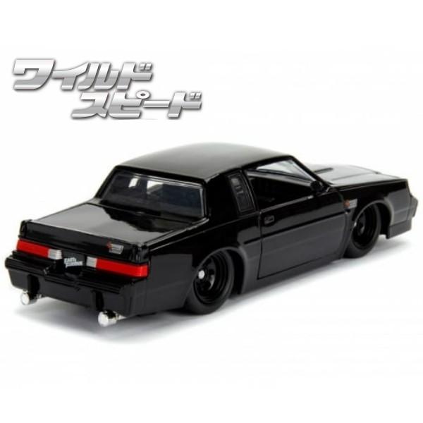 JADATOYS 1/24 ワイルドスピード ミニカー  ダイキャストカー ビュイックグ ランド ナショナル ブラック BUICK GRAND NATIONAL 黒 アメ車 車 旧車 ワイスピ｜funandfunny｜03