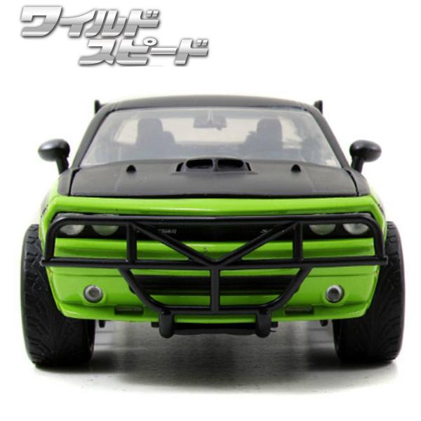 JADA チャレンジャー　1/24 JADA 1/24 ダッジ チャレンジャー SRT8 オフロード グリーン