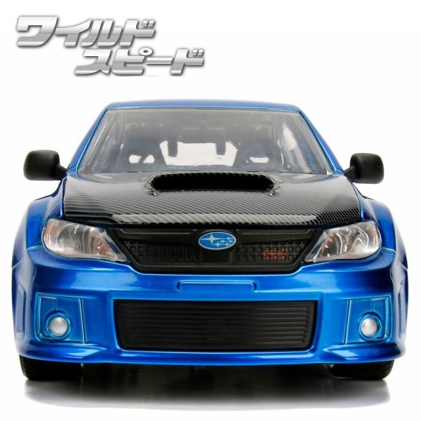 JADATOYS 1/24 ワイルドスピード ミニカー スバル インプレッサ ダイキャストカー BRIAN SUBARU IMPREZA WRX STI ダイキャスト ワイスピ 車 アメ車 アメトイ｜funandfunny｜02