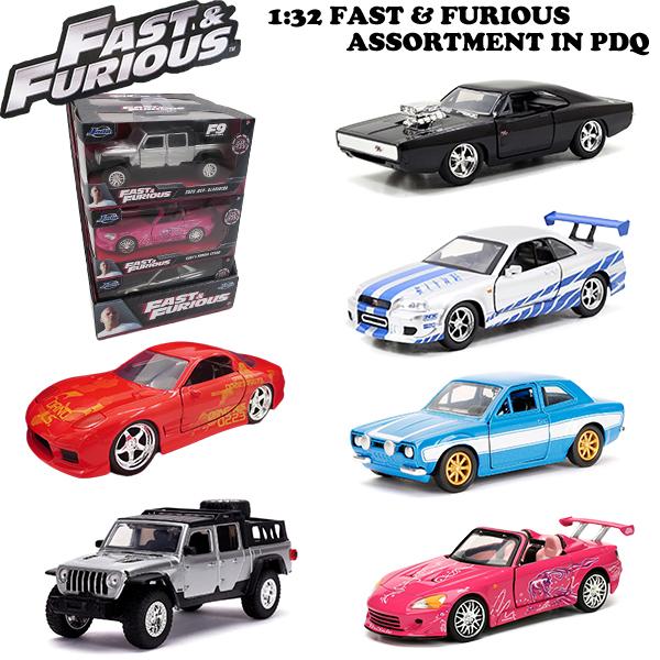 ファッション JADA FASTFURIOUS ワイルドスピード ミニカー 18台SET