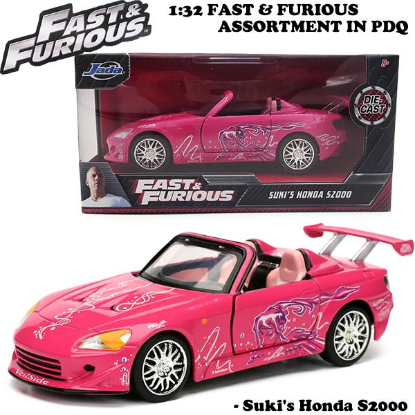 Jada JADATOYS 1/32 ワイルドスピード ミニカー 6台アソート