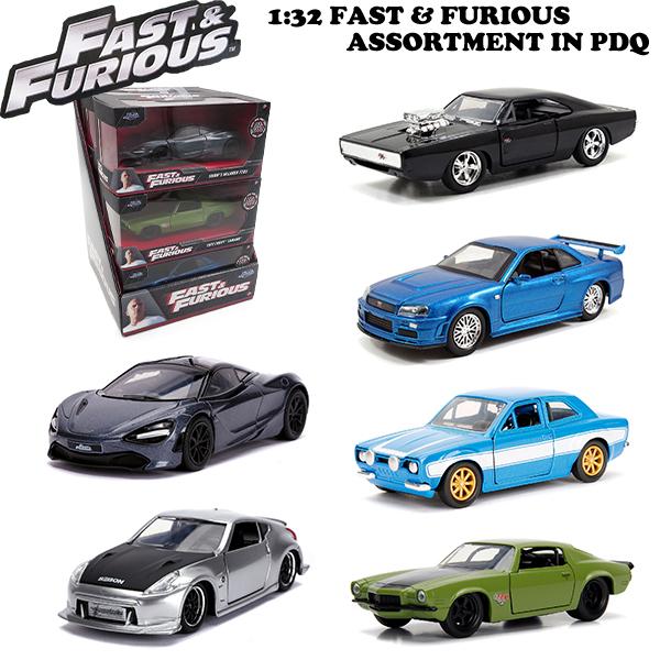 Jada JADATOYS 1/32 ワイルドスピード ミニカー 6台アソートセット