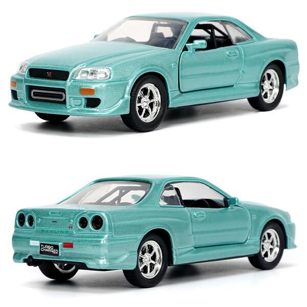 Jada ワイルドスピード ミニカー 1/32 ブライアン 日産 スカイライン