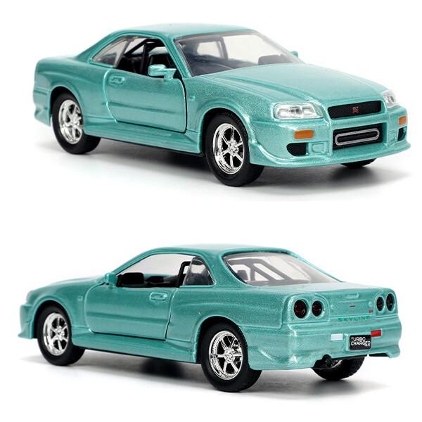 Jada ワイルドスピード ミニカー 1/32 ブライアン 日産 スカイライン