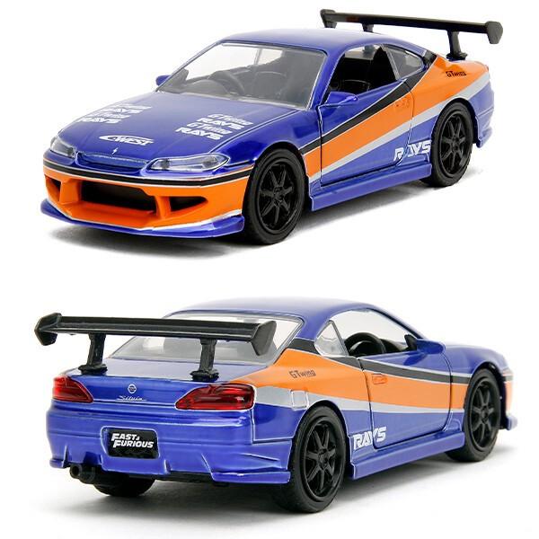 Jada ワイルドスピード ミニカー 1/32 2001 日産 シルビア ダイ