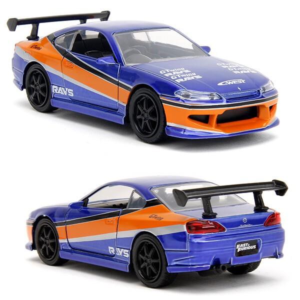 Jada ワイルドスピード ミニカー 1/32 2001 日産 シルビア ダイ