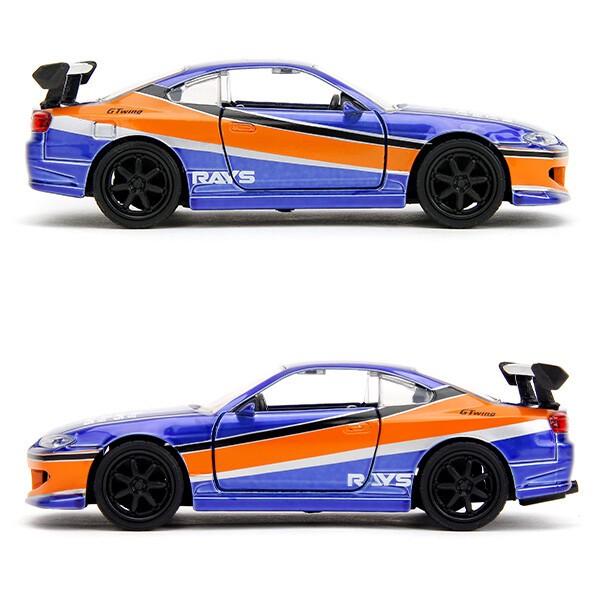 Jada ワイルドスピード ミニカー 1/32 2001 日産 シルビア ダイ