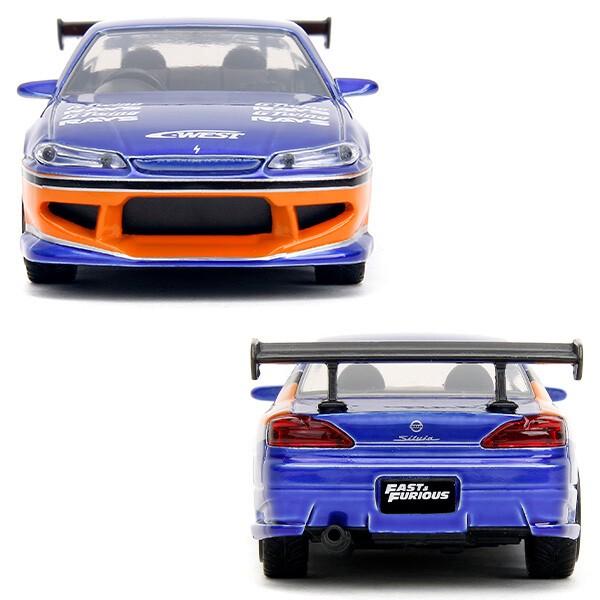 Jada ワイルドスピード ミニカー 1/32 2001 日産 シルビア ダイ