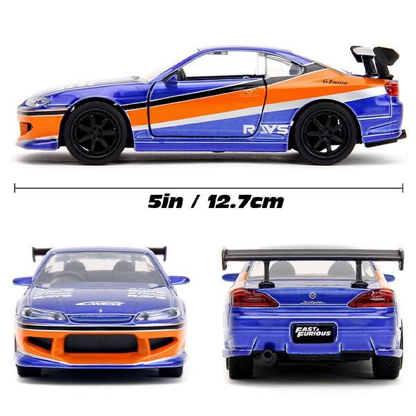Jada ワイルドスピード ミニカー 1/32 2001 日産 シルビア ダイ