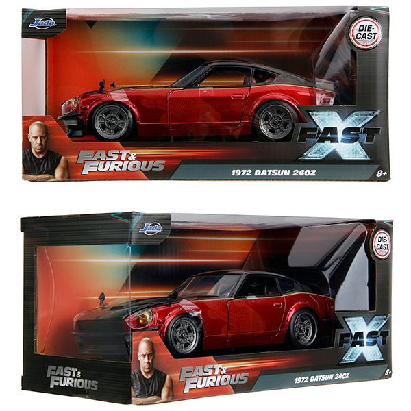 ワイルドスピード ミニカー 1:24 ダットサン 240z JADA TOYS 1972 DATSUN 240Z 1/24 ワイルドスピード グッズ 車 ダイキャストカー ファイヤーブースト｜funandfunny｜02